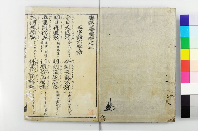 唐話纂要 6巻 - ページ 2